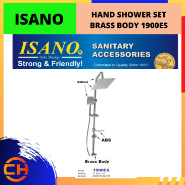ISANO HAND SHOWER SET BRASS BODY [1900ES] 