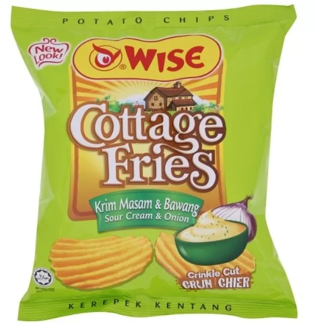 Wise Cottage Sour Cream & Onion 65g