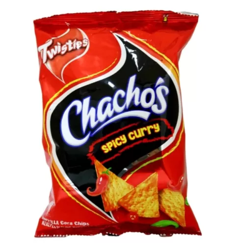 Twisties Chachos Spicy Curry