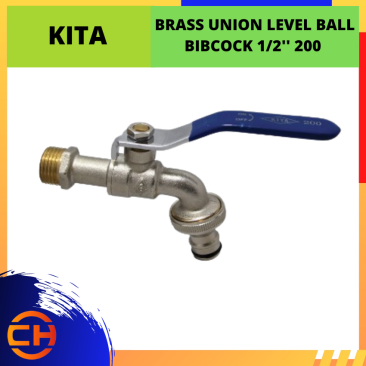 KITA BRASS UNION BALL BOBCOCK 1/2'' [200]