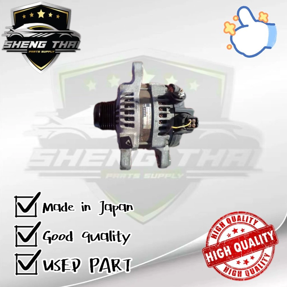 TOYOTA COROLLA 3ZR ALTERNATOR 2012 YEARS(NO WARRANTY SABAH DAN SARAWAK)