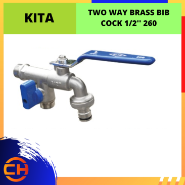 KITA TWO WAY BRASS BIB COCK 1/2'' [260]