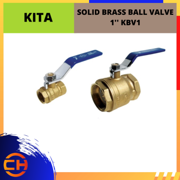 KITA SOLID BRASS BALL VALVE 1'' [KBV1]