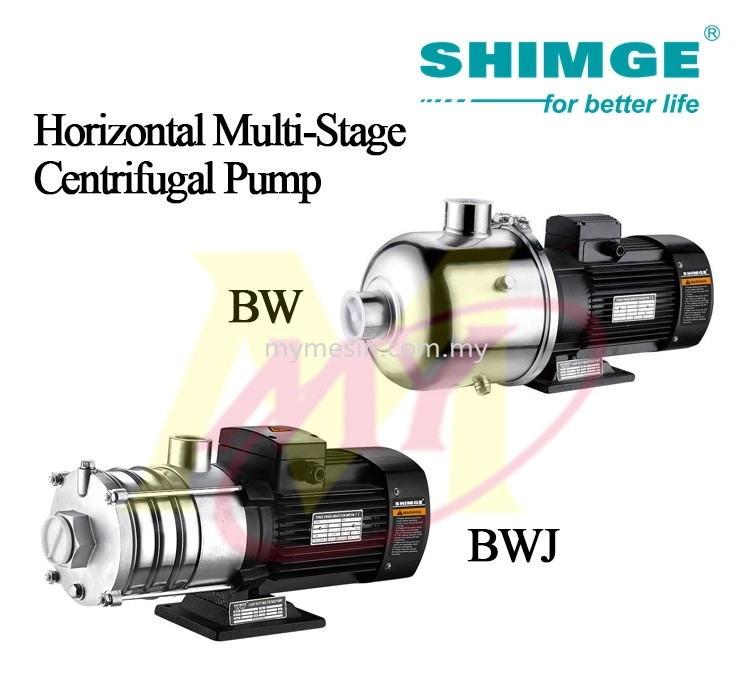 Shimge BW/BWJ Horizontal Multi-Stage Centrifugal Pump