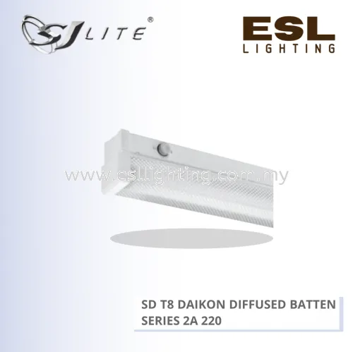 SJLITE SD T8 DAIKON DIFFUSED BATTEN SERIES 220 SD 2A 220