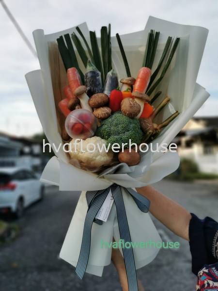 vege Bouquet NEW01 Fruits And Vegetables Bouquet Johor Bahru (JB), Malaysia, Ulu Tiram Supplier, Suppliers, Supply, Supplies | HV A Flower House