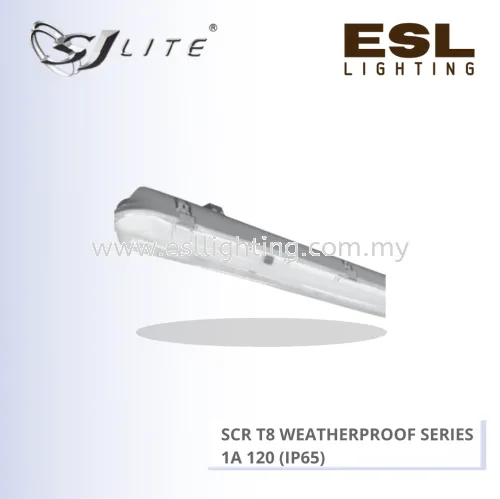 SJLITE SCR T8 WEATHERPROOF SERIES 120 SCR 1A 120 (IP65)