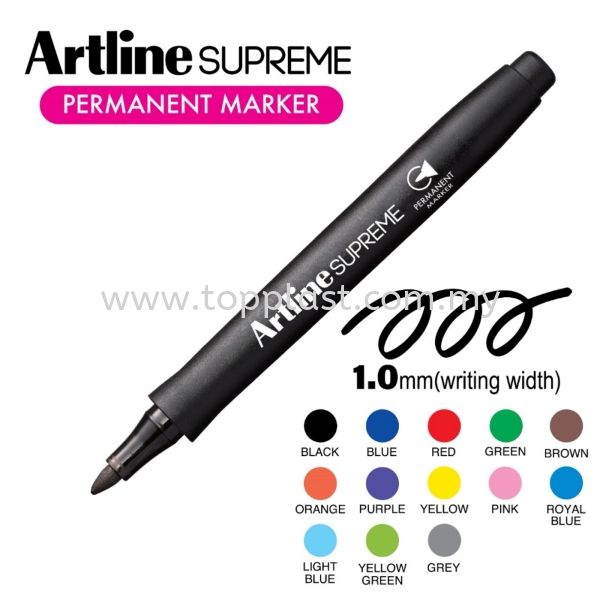 Artline 700 Supreme Marker Pen Artline Products Penang, Malaysia Supplier, Manufacturer, Supply, Supplies | Top Plast Enterprise