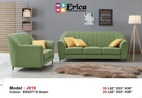 J019 2+3S FABRIC SOFA SET