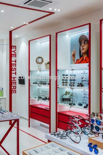 Optical shop @ One Utama Shopping Mall BOLTON VISION OPTICAL SHOP @ ONE UTAMA SHOPPING CENTRE (RENOVATION & ID) Selangor, Puchong, Kuala Lumpur (KL), Malaysia Works, Contractor | Cubebee Design Sdn Bhd