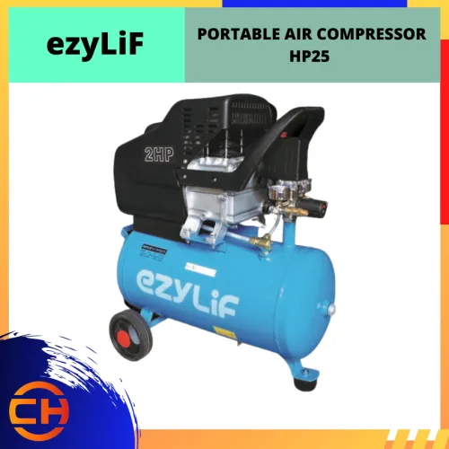 EZYLIF PORTABLE AIR COMPRESSOR 2.5HP 40L 116PSI 8BAR [HP25]