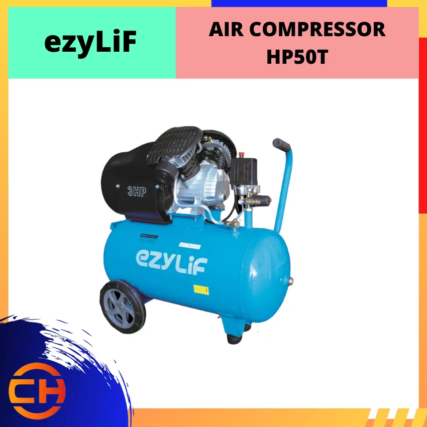 EZYLIF AIR COMPRESSOR  50L 3HP 8 BAR [HP50T]