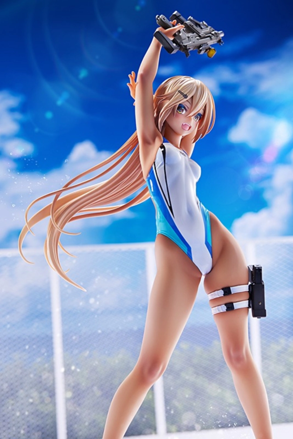 Amakuni  Arms Note  Kouhai-chan Blue-line Swimsuit Ver.