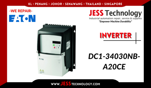 Repair EATON INVERTER DC1-34030NB-A20CE Malaysia, Singapore, Indonesia, Thailand