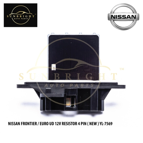 RESNFRO - NISSAN FRONTIER / EURO UD 12V RESISTOR 4 PIN ( NEW ) 27150-35810 - YL-7569