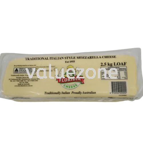 Brand Florida Block Cheese2.5kg