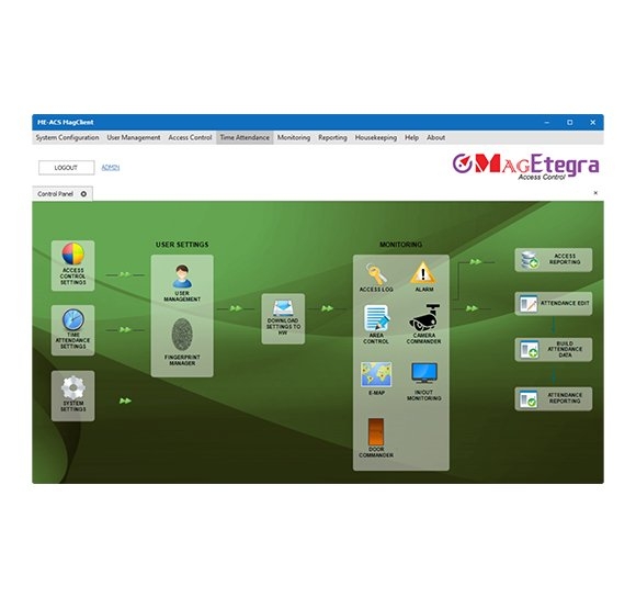 MagEtegra ME-ACSL.MAGNET Lite FREE Version Access Control MAG Door Access System Johor Bahru JB Malaysia Supplier, Supply, Install | ASIP ENGINEERING