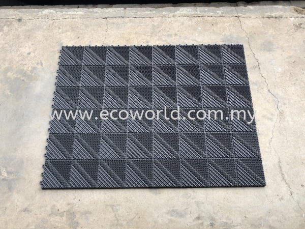 Modular 3 in 1 Scraper Entrance Mat Modular 3 in 1 Scraper Entrance Mat Malaysia, Johor Bahru (JB) Supplier, Supply, Supplies | ECO WORLD HYGIENE (M) SDN BHD