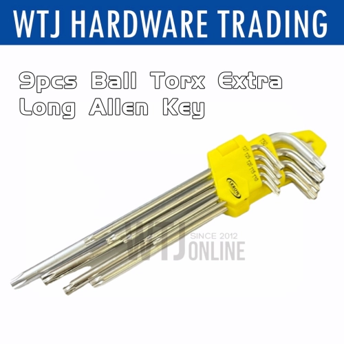 9pcs Ball Torx Extra Long Wrench Set - WTJ Hardware Trading