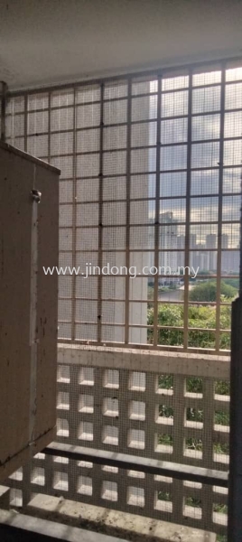  Indah Samudra Condominians Invisible Grille η Johor Bahru (JB), Malaysia, Ulu Tiram Supplier, Suppliers, Supply, Supplies | Jin Dong Steel Works & Invisible Grille