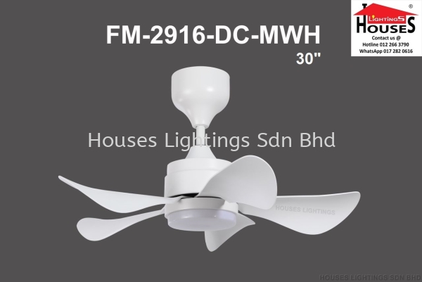 SAPPHIRE FM2916 MWH (30")+15W LED-3C Sapphire Ceiling Fan Ceiling Fan Selangor, Malaysia, Kuala Lumpur (KL), Puchong Supplier, Suppliers, Supply, Supplies | Houses Lightings Sdn Bhd