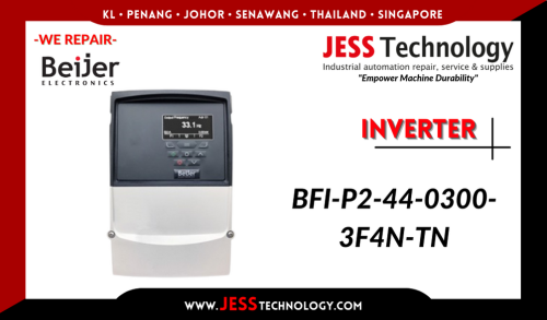 Repair BEIJER ELECTRONICS INVERTER BFI-P2-44-0300-3F4N-TN Malaysia, Singapore, Indonesia, Thailand