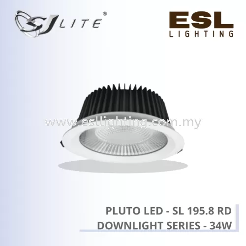 SJLITE PLUTO LED DOWNLIGHT SERIES ROUND RECESSED SL195 34W [SL 195.8 RD]
