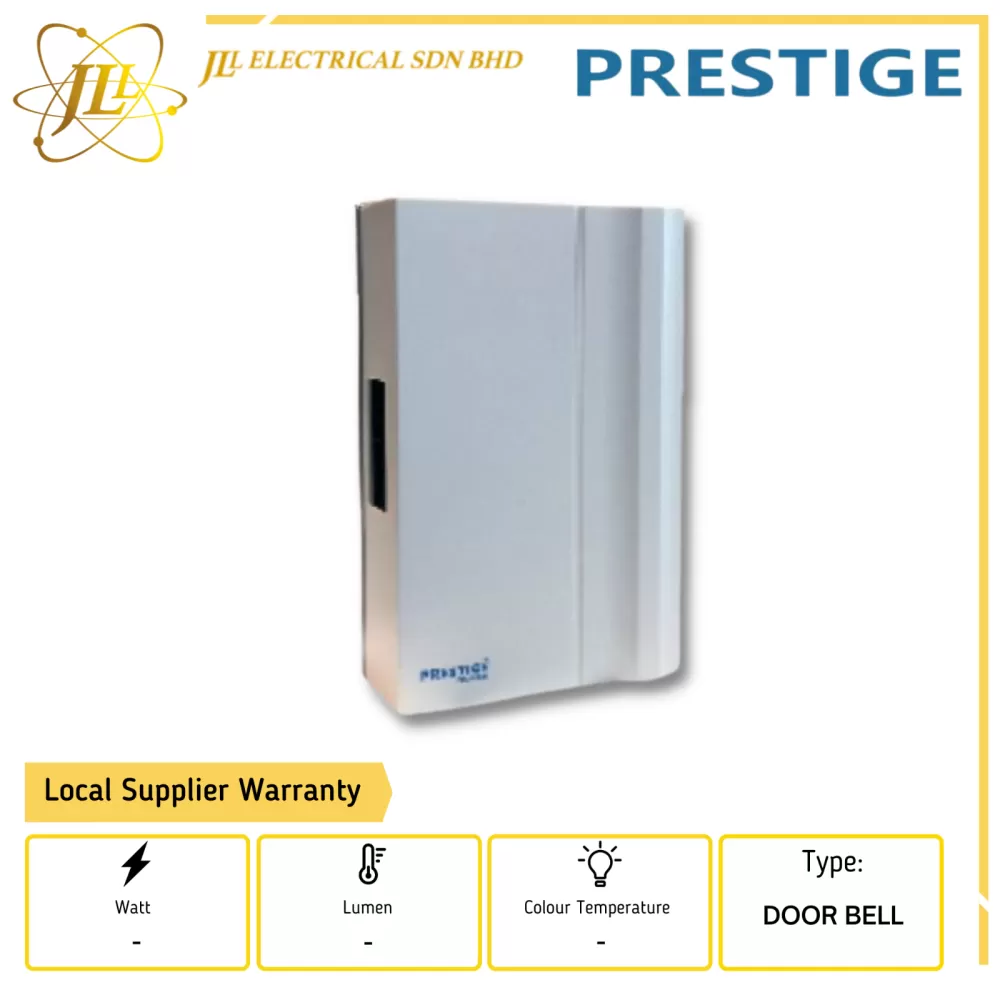 PRESTIGE PLS-TDB-733 240V 50HZ DOOR BELL 