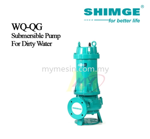 Shimge WQ-QG Submersible Pump For Dirty Water