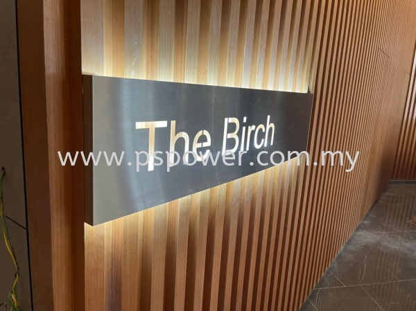 Stainless Steel Box up Led Signage Metal Signage Selangor, Malaysia, Kuala Lumpur (KL), Puchong Manufacturer, Maker, Supplier, Supply | PS Power Signs Sdn Bhd