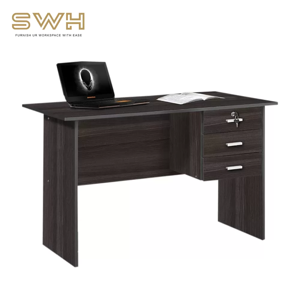 Standard Wenge Office Table Desk Murah | Office Table Penang