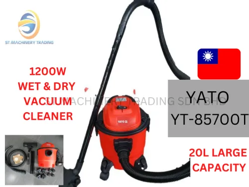 YATO YT-85700T Vacuum Cleaner 20L 1200W Wet & Dry 2IN1 Vacuum Cleaner