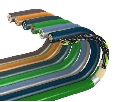  210-0514 - Igus chainflex CFBUS.LB Data Cable, 4 Cores, 0.38 mm2, Screened, 50m, Purple TPE Sheath, 21 AWG