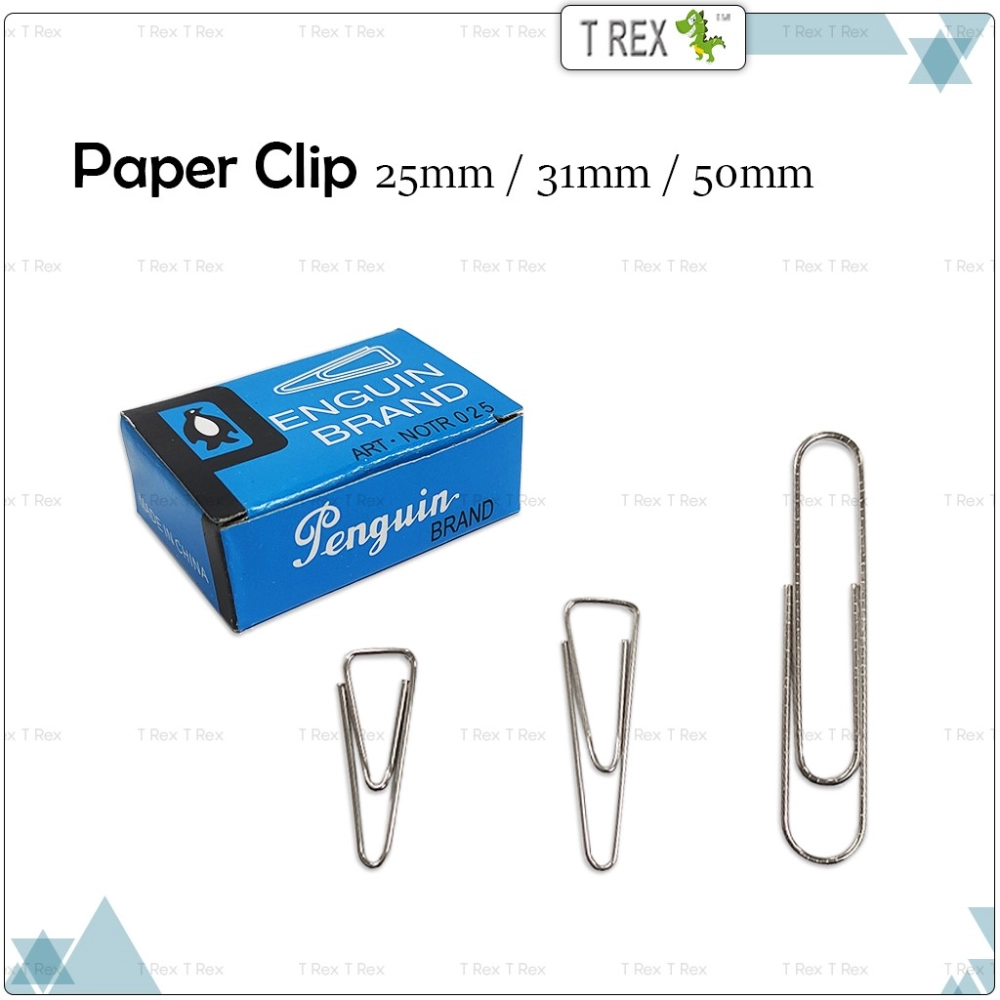 Penguin Triangle Paper Clip 25mm / 31mm / 50mm Malaysia, Selangor, Kuala  Lumpur (KL), Bukit Sentosa Supplier, Suppliers, Supply, Supplies | T Rex  Metalware Sdn Bhd