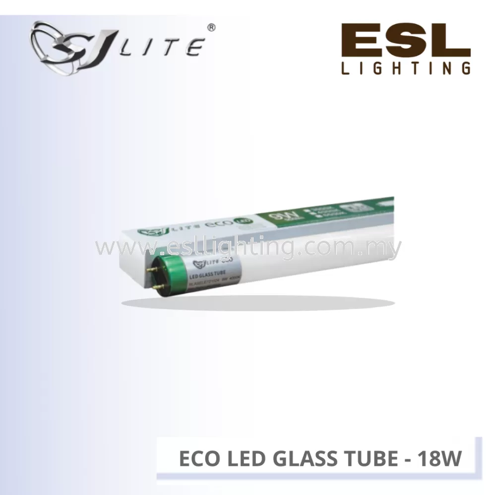 SJLITE ECO LED GLASS TUBE 18W 4 FEET APPROVED BY ST RLASELE741823 RLASELE741824 RLASELE741826