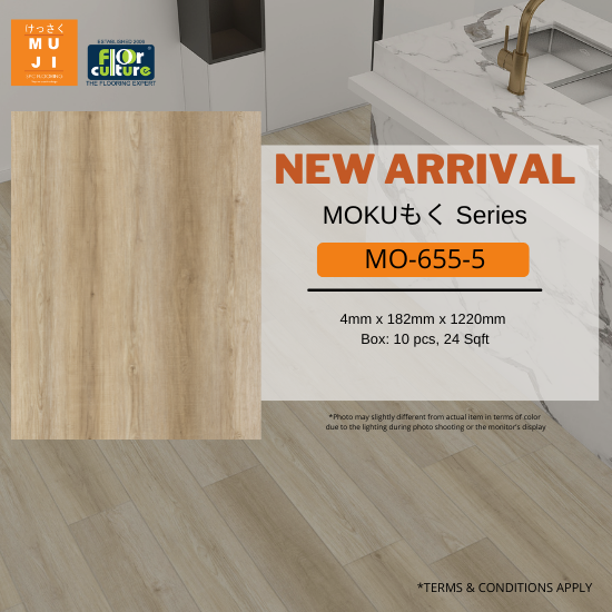 MO 655-5 [MUJI] 4MM SPC FLOORING Vinyl Flooring Selangor, Kuala Lumpur (KL), Malaysia, Subang Jaya Supplier, Suppliers, Supply, Supplies | Floor Culture Holdings Sdn Bhd