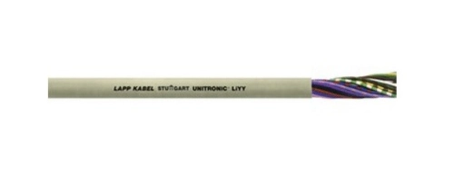  437-639 - Lapp UNITRONIC LiYY Control Cable, 7 Cores, 0.75 mm2, Unscreened, 50m, Grey PVC Sheath, 18 AWG