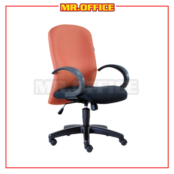 E-2002H(B) : LOWBACK FABRIC CHAIR