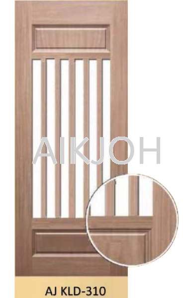 AJ KLD-310 Wooden Grill Door Johor Bahru (JB), Malaysia Wooden Door Experts, Solid Door, Timber Door | Aik Joh Enterprise Sdn Bhd