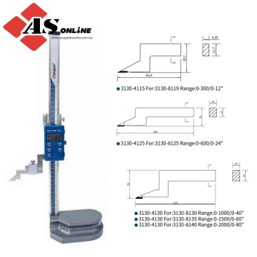 DASQUA Digital Height Gauge With Absolute Linear Encoder / Model: 3130-8119