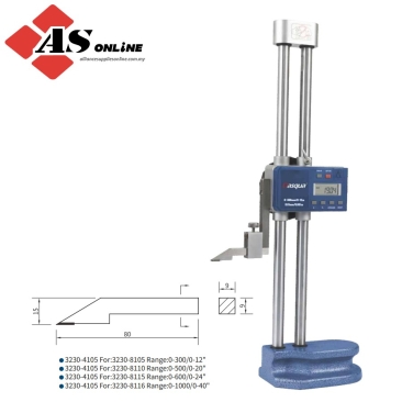 DASQUA Double-Beam Digital Height Gauge / Model: 3230-8110