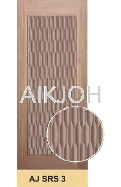 AJ SRS 3 3D Security Door Johor Bahru (JB), Malaysia Wooden Door Experts, Solid Door, Timber Door | Aik Joh Enterprise Sdn Bhd