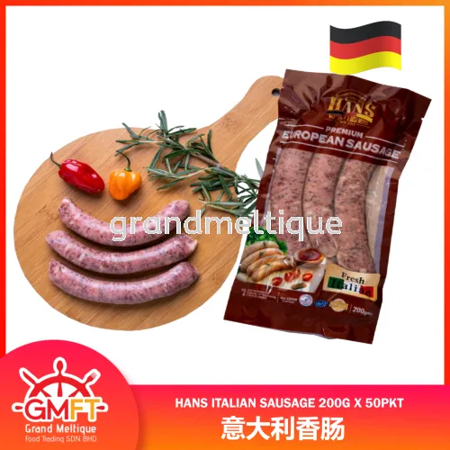 HANS ITALIAN SAUSAGE 200G X 50PKT