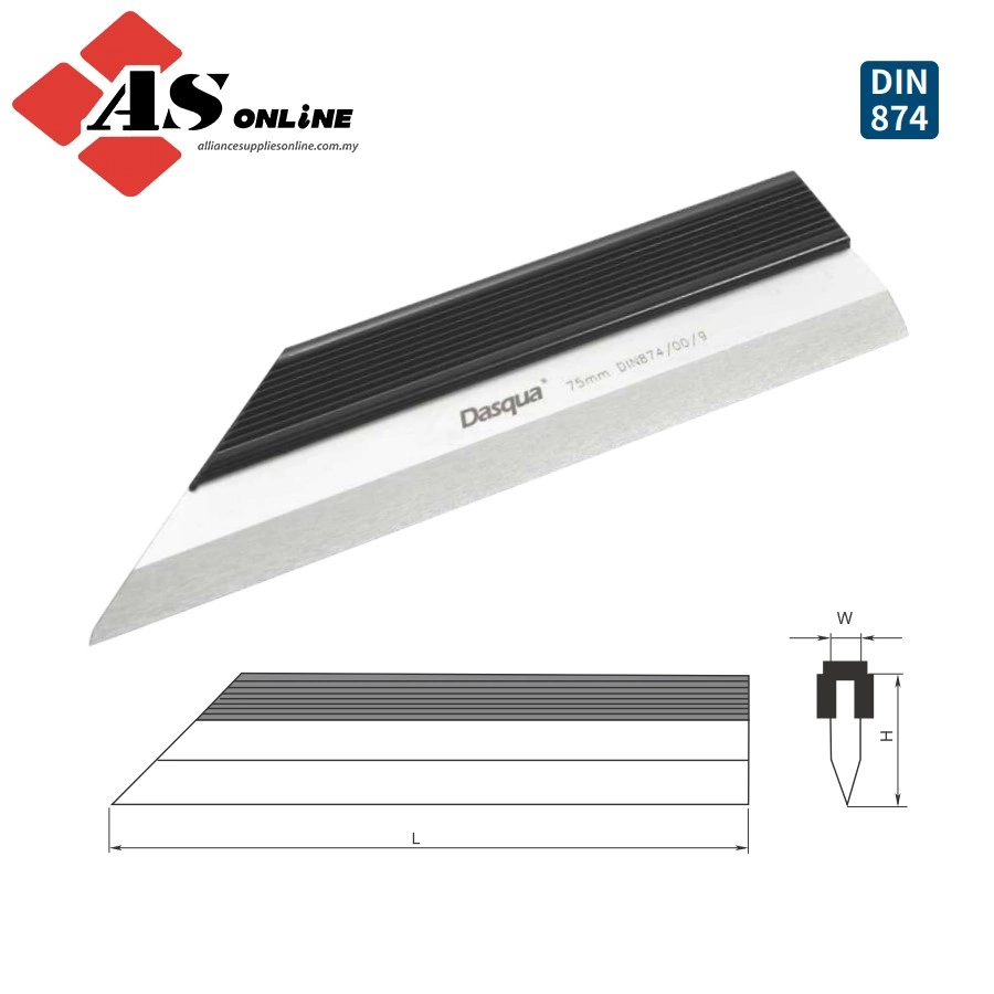 DASQUA Stainless Steel Straight Edge / Model: 9131-2105