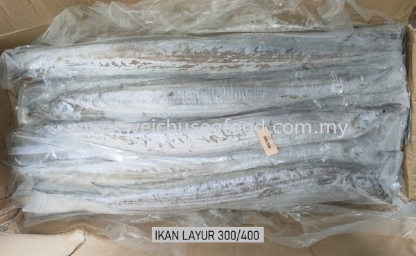 Ikan Layur 300-400 Frozen Fish Selangor, Malaysia, Kuala Lumpur (KL), Klang Supplier, Suppliers, Supply, Supplies | Wei Chu Seafood Supply Trading Sdn Bhd