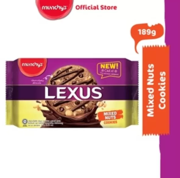 Lexus Mixed Nuts Cookies 7x189g