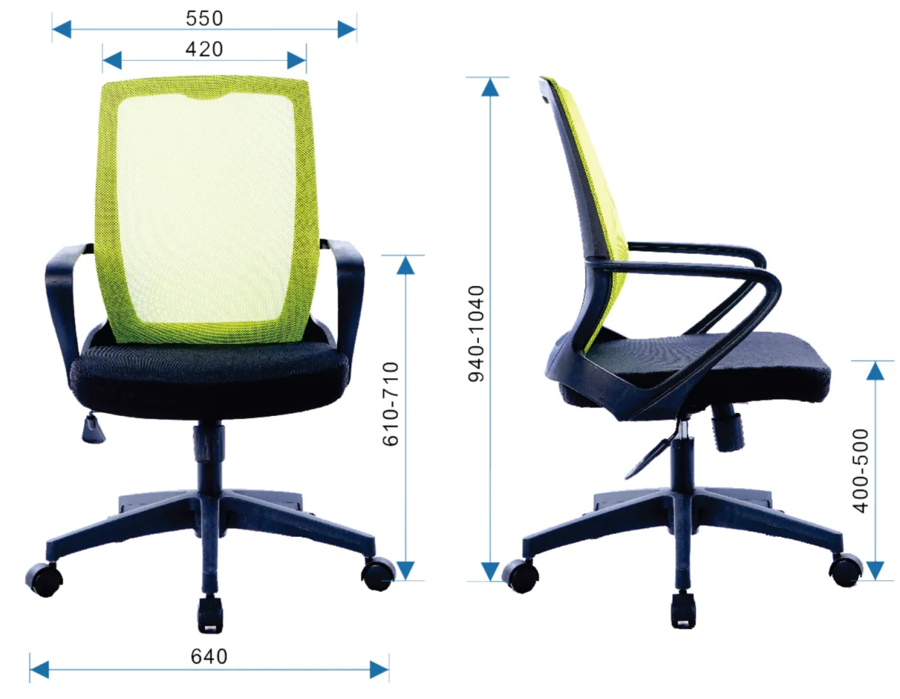 Ergonomic chair Mesh Office Chair Penang Business Grade Swivel Ergonomic Adjustable 