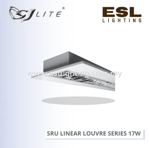 SJLITE METEOR LED SRU LINEAR LOUVRE SERIES 17W SRU A4 114 