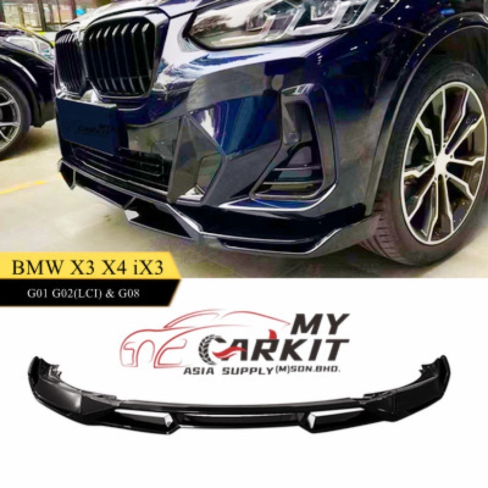 BMW LCI G02 X4 G01 X3 G08 iX3 2021- Now MP STYLE FRONT LIP