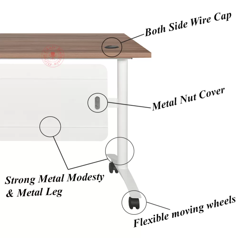 Foldable Mobile Table / Training Table / Office Table / Tuition Center Table / Meeting Table / Conference Table